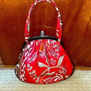 Vintage 60’s Japanese Leather Handbag